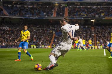 Madrid, İspanya - 1 Mart: bir maçta İspanyol Futbol Ligi