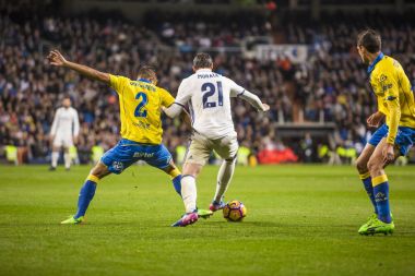 Madrid, İspanya - 1 Mart: bir maçta İspanyol Futbol Ligi