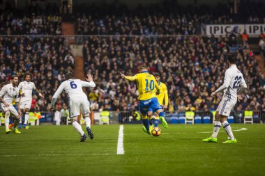 Madrid, İspanya - 1 Mart: bir maçta İspanyol Futbol Ligi
