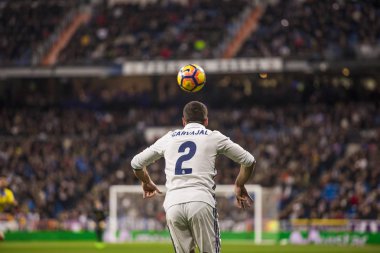 Madrid, İspanya - 1 Mart: bir maçta İspanyol Futbol Ligi