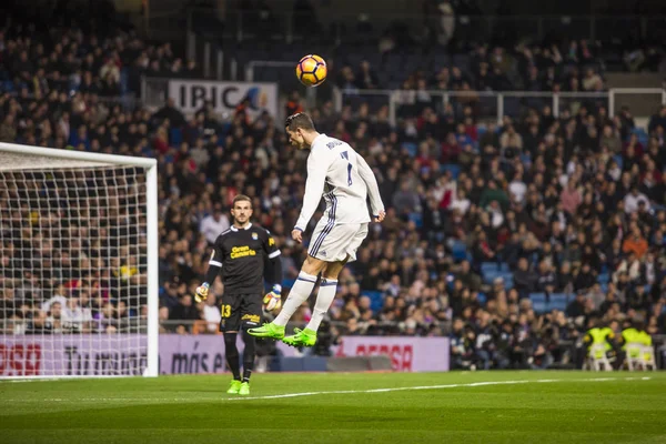Madrid, İspanya - 1 Mart: Cristiano Ronaldo Spa bir maçta — Stok fotoğraf