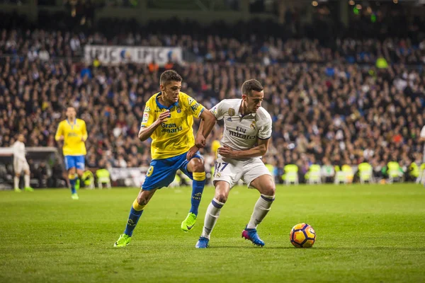 MADRID, ESPANHA - MARÇO 1: em uma partida da liga espanhola de futebol — Fotografia de Stock