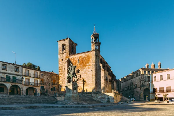 Plaza Mayor Trujillo España — Foto de Stock