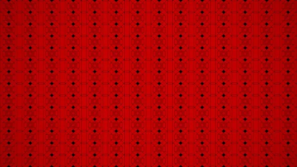 Fundo gráfico vermelho com padrão. Renderização 3d — Fotografia de Stock