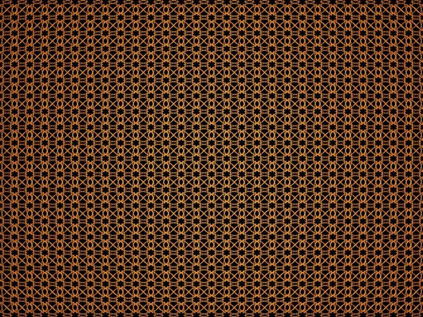 3d renderizado fundo com padrão laranja tracery — Fotografia de Stock