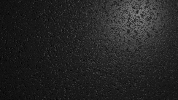 Textura de pared negra. Ilustración digital con lugar para inscripción. 3D render. Contexto . — Foto de Stock