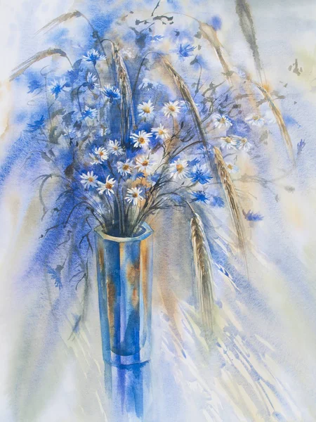 Peygamber ve camomiles suluboya