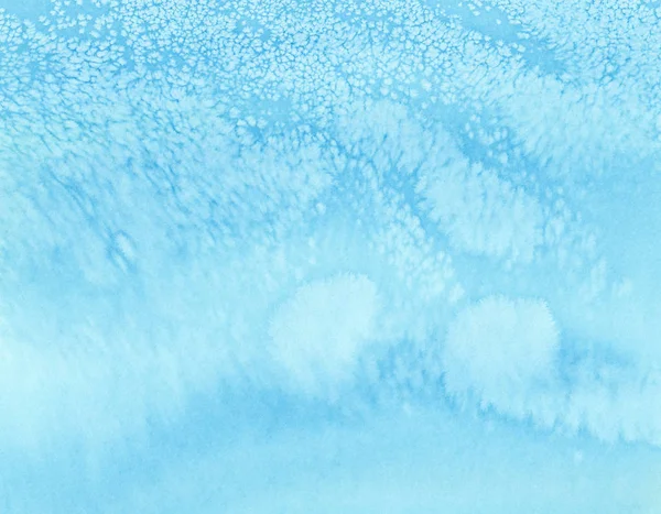 Χειμώνα χιόνι μπλε ακουαρέλα φόντο — Φωτογραφία Αρχείου