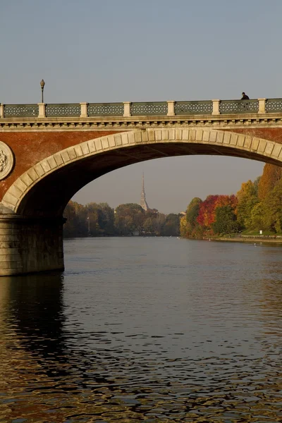 Isabella köprü İtalya Torino — Stok fotoğraf