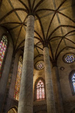 Toulouse şehrinde Jacobins Kilisesi