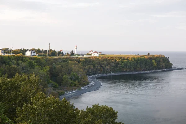 Vista panorâmica do local histórico de Cap-de-la-Madeleine — Fotografia de Stock