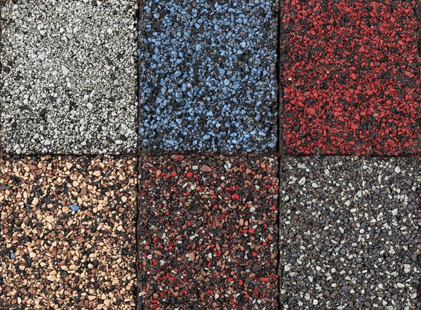 Roofing material asphalt