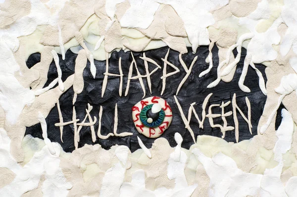 Clay Halloween carte postale — Photo