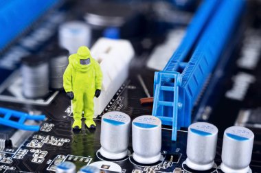 Anakart onarımı veya kavramı Temizleme