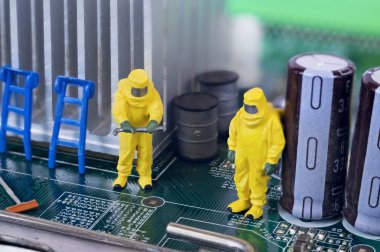 Anakart tamiri, tanılama veya kavramı Temizleme