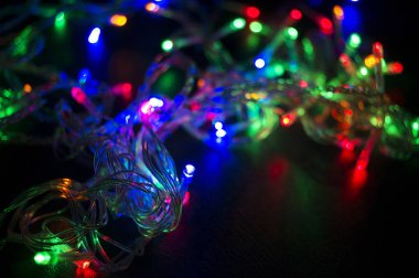 Arka plan ile Noel çelenk