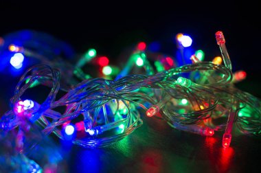 Arka plan ile Noel çelenk