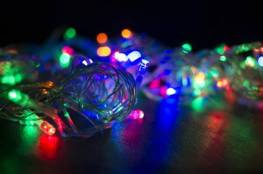 Arka plan ile Noel çelenk