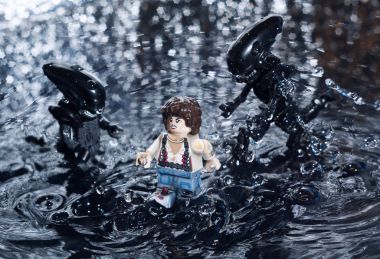 Magnitogorsk, Rusya - Ocak, 2018: karakter filmler ve bilgisayar oyunları serisi 