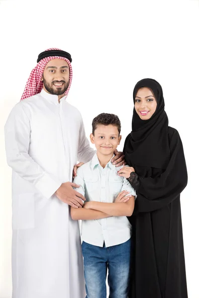 Happy Arab Family — Stock Photo, Image