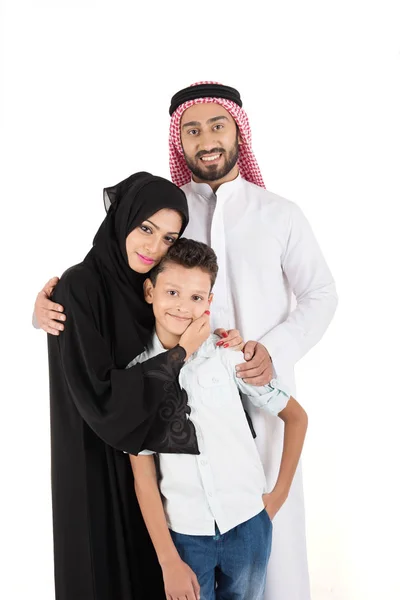 Happy Arab Family — Stock Photo, Image