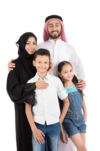 Mutlu Arap aile — Stok fotoğraf