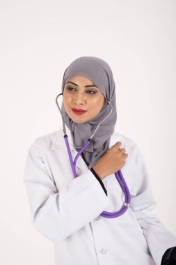 Arab female Doctor clipart