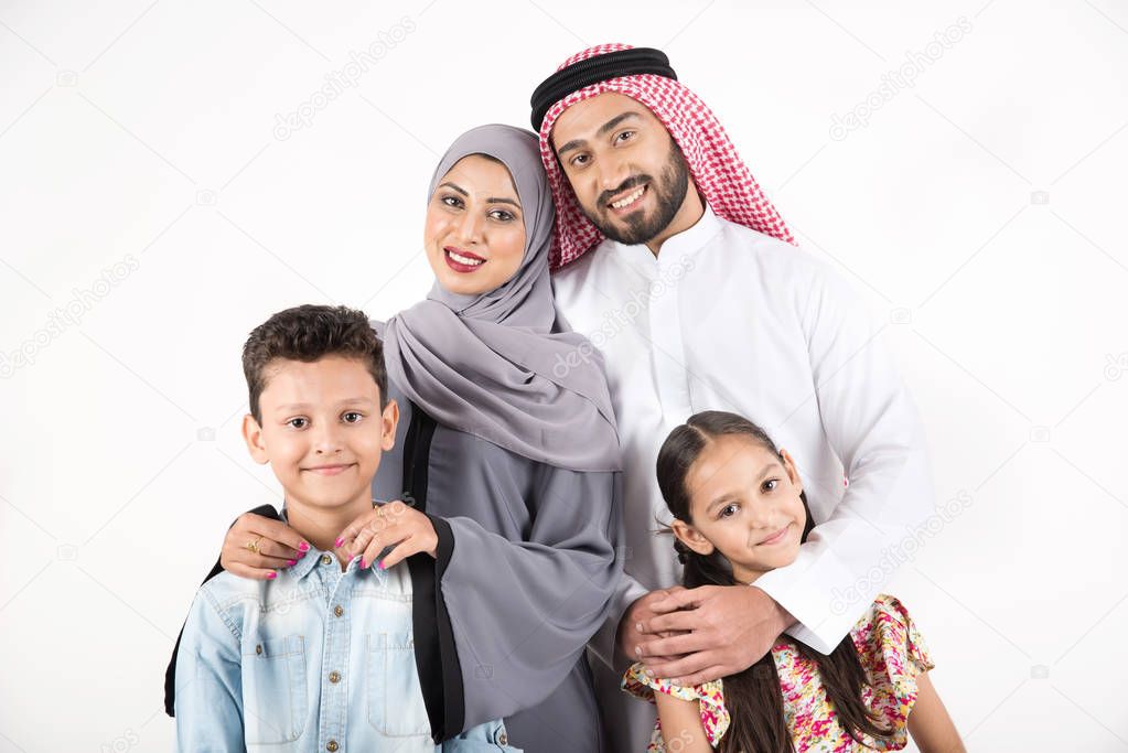Arab Muslim  family   Stock Photo  rahhal 136269906