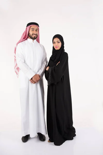 Арабская мусульманская пара — стоковое фото