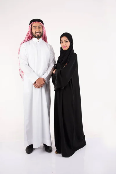 Αραβική μουσουλμανική ζευγάρι — Φωτογραφία Αρχείου