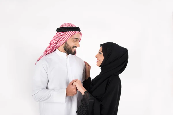 Arab Muslim Couple — Stock Photo, Image