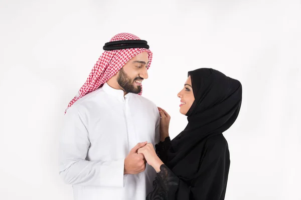 Arab Muslim Couple — Stock Photo, Image