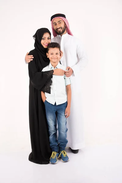 Famiglia musulmana araba — Foto Stock