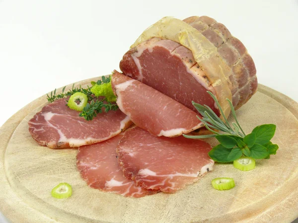 Pork Sausage Made Tuscany — Stock Photo, Image