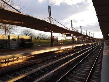 Metro istasyonu Münih Highbridge garching