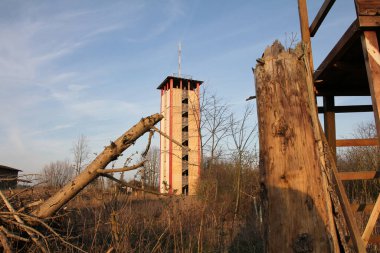 Hxter bölgesinde optik telgraf istasyonu entrup