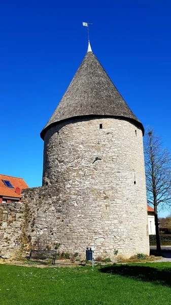 Wieża Sowa Ścianie Horn — Zdjęcie stockowe
