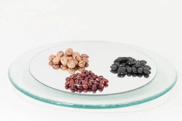 Bohnen Und Linsen Zutaten Für Die Molekulare Küche — Stockfoto