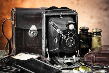 eski kameralar yakın plan