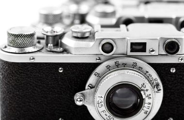 eski kameralar yakın plan