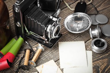 eski kameralar yakın plan