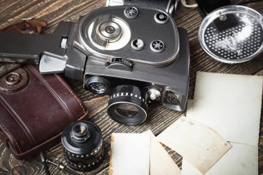 eski kameralar yakın plan