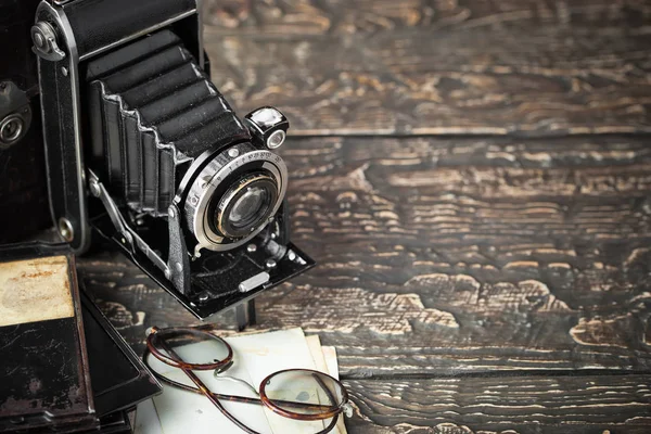 Old cameras close-up — Stock Photo, Image