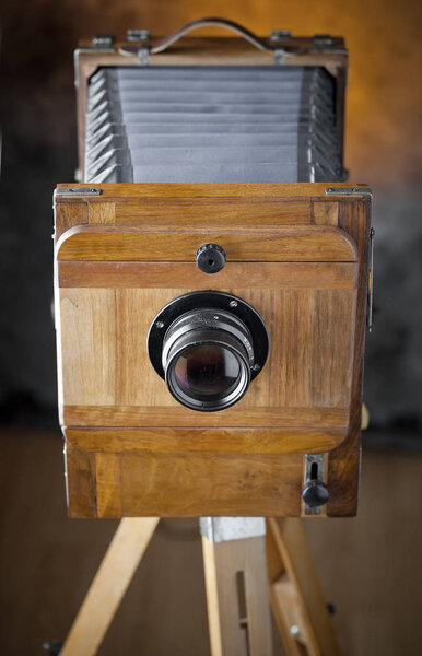 Old cameras close-up