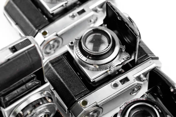 Old cameras close-up — Stock Photo, Image