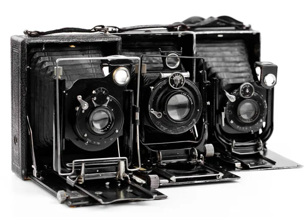 Old cameras close-up — Stock Photo, Image