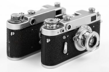 eski kameralar yakın plan