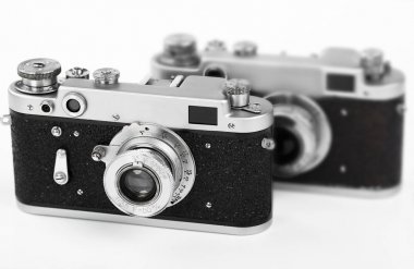 eski kameralar yakın plan