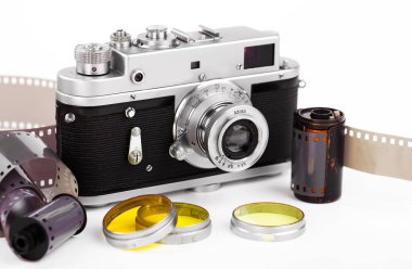 eski kameralar yakın plan