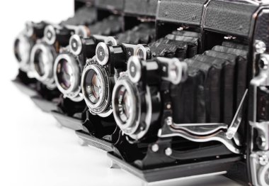 eski kameralar yakın plan